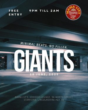 Saturday 28th June - GIANTS