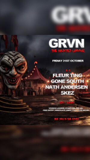 Friday October 31st - GRVN Halloween Free Party