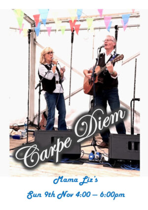 Sunday November 9th - Carpe Diem