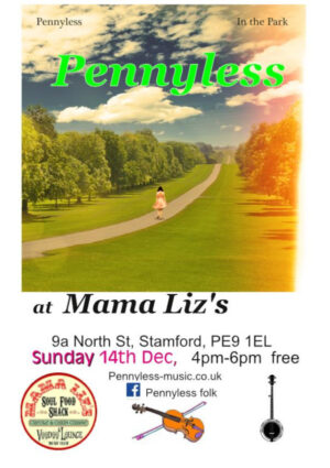 Sunday 14th December - Pennyless