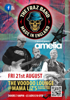Friday August 21st - The Fraz Band + Amelia