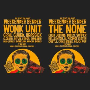 Saturday & Sunday - May 23rd & 24th - ScaryGodSocks Weekender