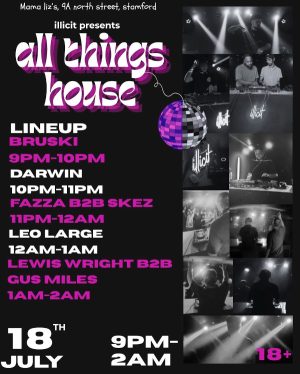 Saturday July 18th - Illicit