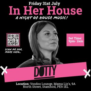 Friday July 31st - DJ Dotty