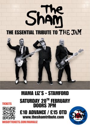 Saturday February 20th - The Sham