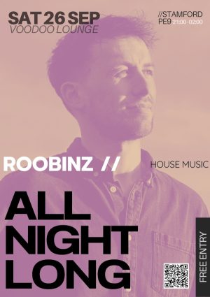 Saturday September 26th - Roobinz